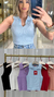 Cropped tricô modal - comprar online