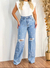 Calça Wide Leg Jeans na internet