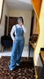 Jardineira Jeans