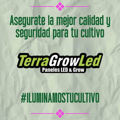 Panel Led Cultivo Indoor 400w Quantum Board chip Samsung LM283b+ / TERRA GROW LED