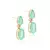 Brinco Luxury com Pedras Fusion Esmeralda ou Esmeralda e Turmalina - comprar online