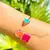 Pulseira Bracelete Joana Geométrico Fusin Podange
