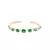 Pulseira Bracelete Lolita Esmeralda Cristal Paraíba - comprar online