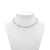 Colar Choker Riviera Navete Cristal 4MM 40CM - Impressionata Loja de Joias, Semijoias e acessórios de Luxo