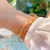 Pulseira Bracelete Annita com Zircônias Coloridas na internet