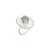 Anel Cristal Rutilado Cor Berilo Oval e Madrepérola - comprar online