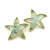 Brinco Estrela Do Mar Dourado com Cor Translúcida Resort - comprar online