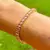 Pulseira Riviera Delicatta Inteira Cristal Rodolita na internet