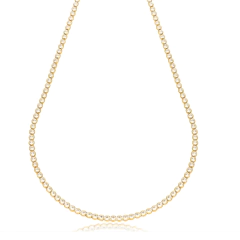 Colar Choker Riviera Zircônias 3MM com 40CM - comprar online