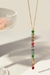 Colar Gravatinha Sublime com Cristal Esmeralda, Rubi e Citrino - Impressionata Loja de Joias, Semijoias e acessórios de Luxo