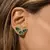 Brinco Earcuff Solaris 3 Gotas Cravejados de Cristal Paraíba e Zircônias - comprar online