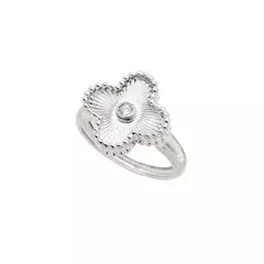 Anel Luck Cravejado de Zircônia - comprar online