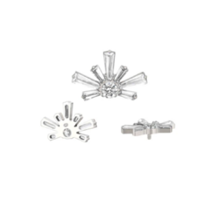 Destellos de cristales titanio - comprar online