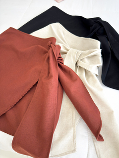 Saia Linho Marina - Morenna Vest