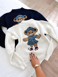Tricot Feminino Bordado Teddy - comprar online