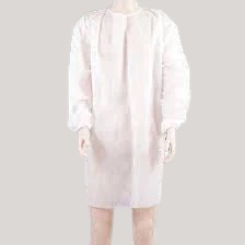 Avental TNT Manga Longa Pacote com 10 unidades