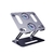 Suporte para notebooks Dapon P43f com ventoinhas e ajuste de altura.