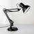 Luminária De Mesa Dapon Articulada Abajur Modelo Pixar Com Base e Garra Cor Preto - loja online