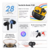 Fones de ouvido Realme Buds T100 TWS Bluetooth 5.3 Enc Modo Game Ipx5 - loja online