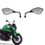 Retrovisor Para Kawazaki Z400 Sport Mini 90º Honda