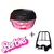 Baú Bauleto Awa 34 L Rosa Barbie + Bagageiro De Biz 18+