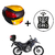 Baú para moto Awa Proos 29 Litros + Suporte Superior Xre 300 na internet