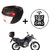 Baú Bauleto 34 Litros AWA Pross + Bagageiro XRE 300 2010+ - comprar online