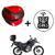 Imagem do Baú para moto Awa Proos 29 Litros + Suporte Superior Xre 300