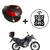 Baú para moto Awa Proos 29 Litros + Suporte Superior Xre 300