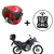Baú para moto Awa Proos 29 Litros + Suporte Superior Xre 300 na internet