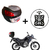 Baú para moto Awa Proos 29 Litros + Suporte Superior Xre 300 - loja online