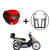 Bauleto De 29 Litros Proos + Bagageiro Biz 125 2006/2010 na internet