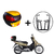 Bauleto De 29 Litros Proos + Bagageiro Biz 125 2006/2010 - comprar online