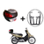 Bauleto De 29 Litros Proos + Bagageiro Biz 125 2006/2010