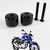 Par De Pesos De Guidão Twister 250 Modelo Original Preto