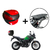 Baú Bauleto 29 Litros + Suporte Baú Superior Versys X300 18+ - Canal das Motopeças