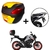 Baú 41 Litros Awa Proos Com Bagageiro Para Mt 03 R3 2015+ - Canal das Motopeças