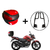 Baú Bauleto 29l + Bagageiro Fazer 150 2014+ - loja online
