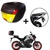 Baú 34 Litros Awa Proos Com Bagageiro Para Mt 03 R3 2015+ - Canal das Motopeças