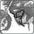Protetor De Motor E Carenagem Com Pedaleira Cbtwister250 16+