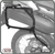 Suporte Baú Lateral Lander 250 2019+