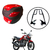 Baú Moto Universal Awa Proos 41 L + Bagageiro Cg 160 2025 - comprar online