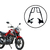 Bagageiro suporte superior Cg 160 modelo 2025