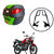 Baú Moto Universal Awa Proos 41 L + Bagageiro Cg 160 2025 - comprar online