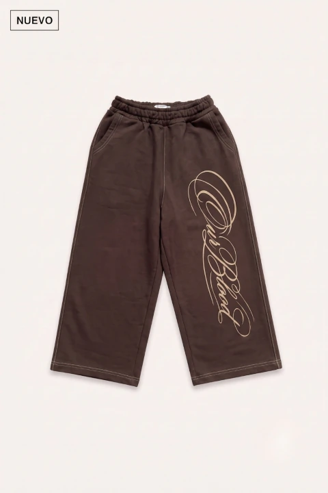 JOGGING LETTERS MARRON