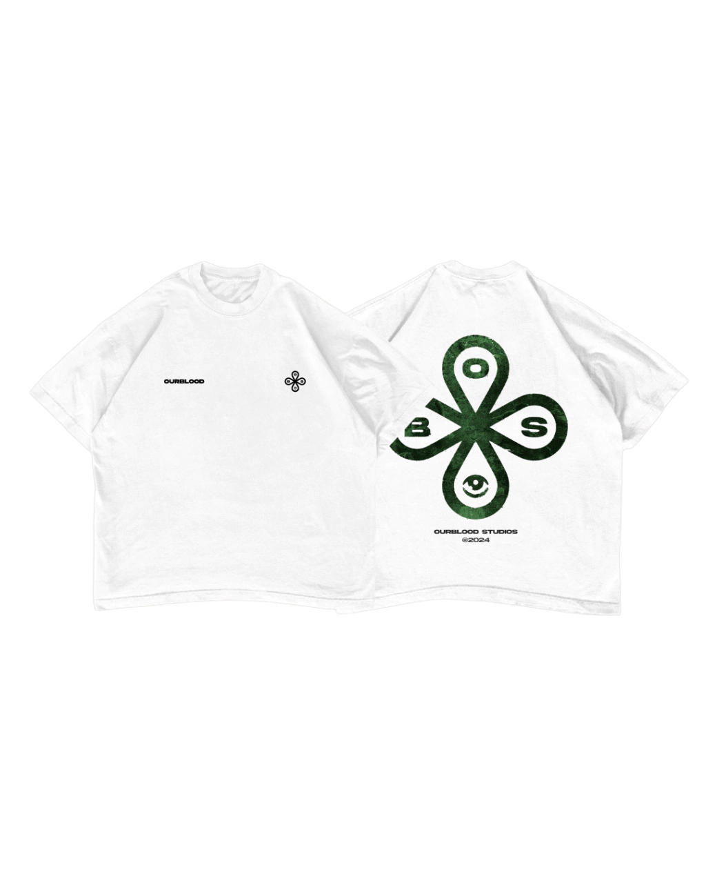 Remera "LOGO" blanca