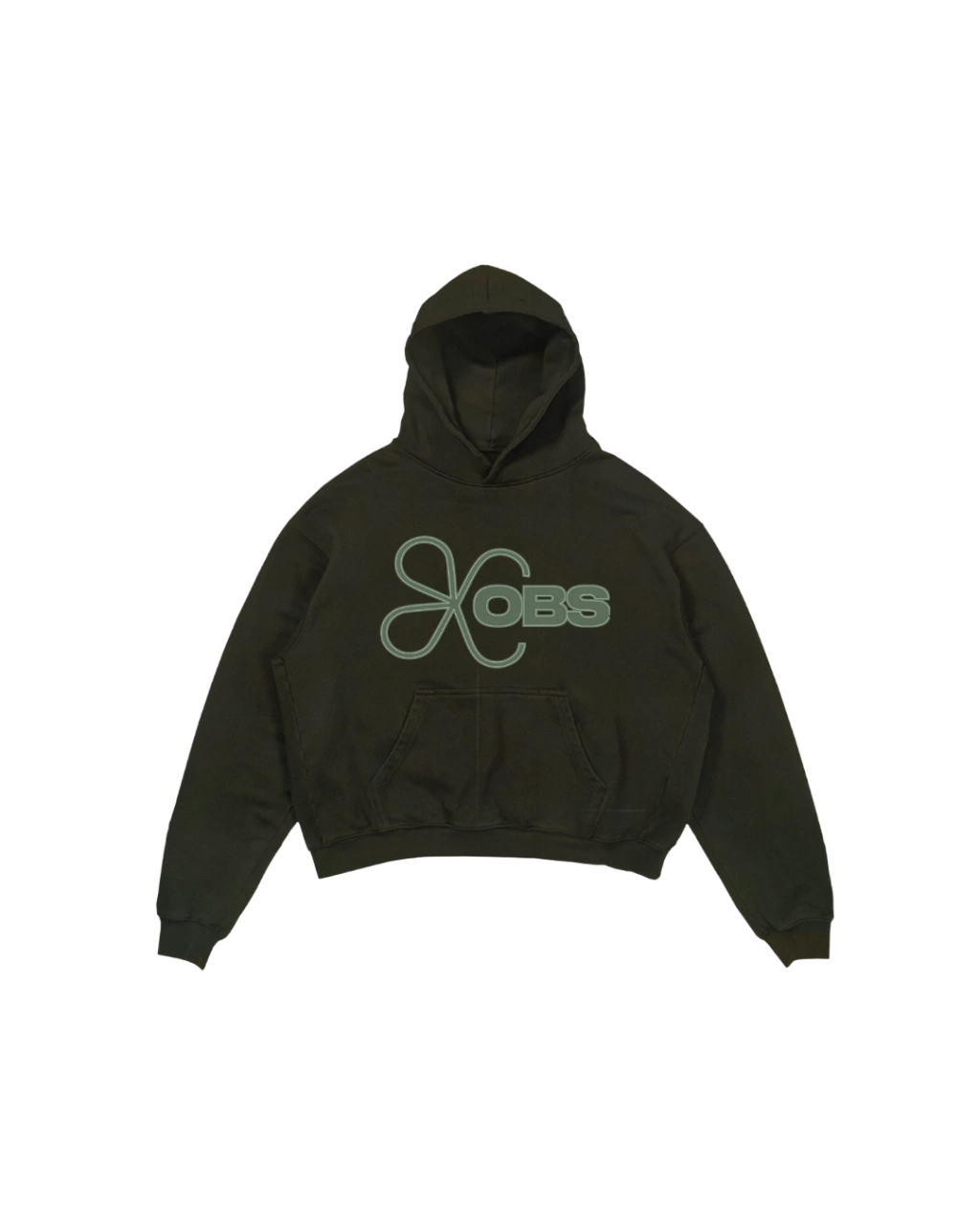 Hoodie OBS verde