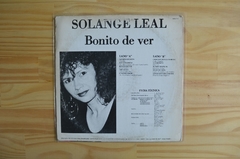 LP Solange Leal - Bonito De Ver (1991) - comprar online