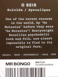 EP O'Seis – Suicida/Apocalipse (2018) - loja online