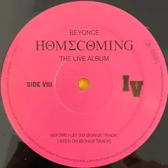 LP Beyoncé - Homecoming: The Live Album (2020) - Rio Records
